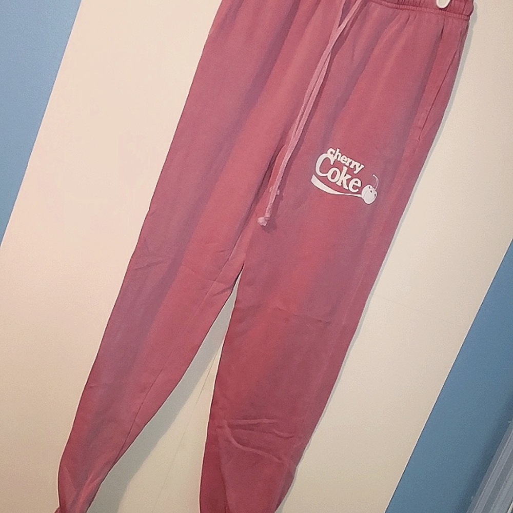CHERRY COKE SWEATPANTS/JOGGERS - SIZE XS ❤️